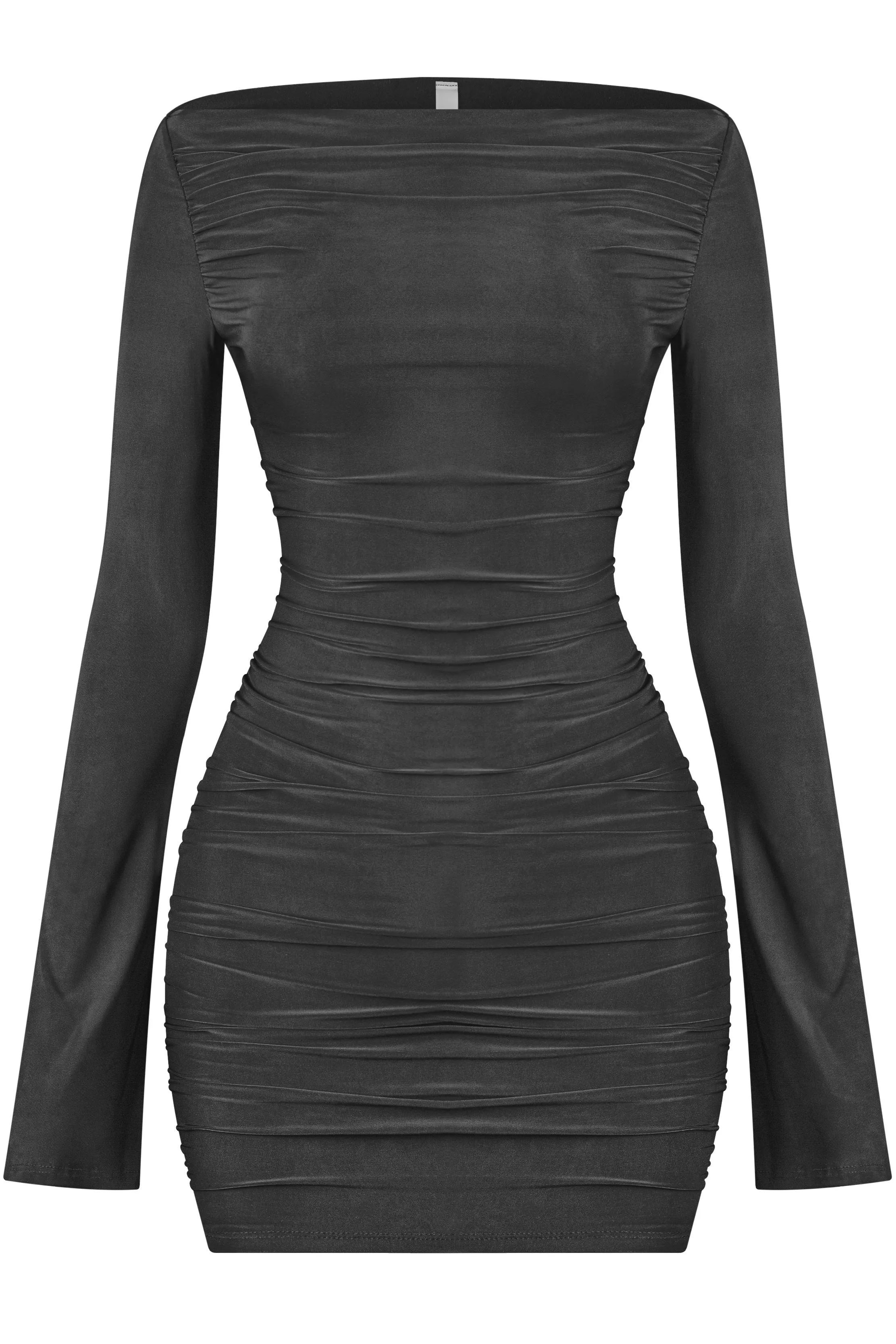 Nancy Long Sleeve Dress (Black)