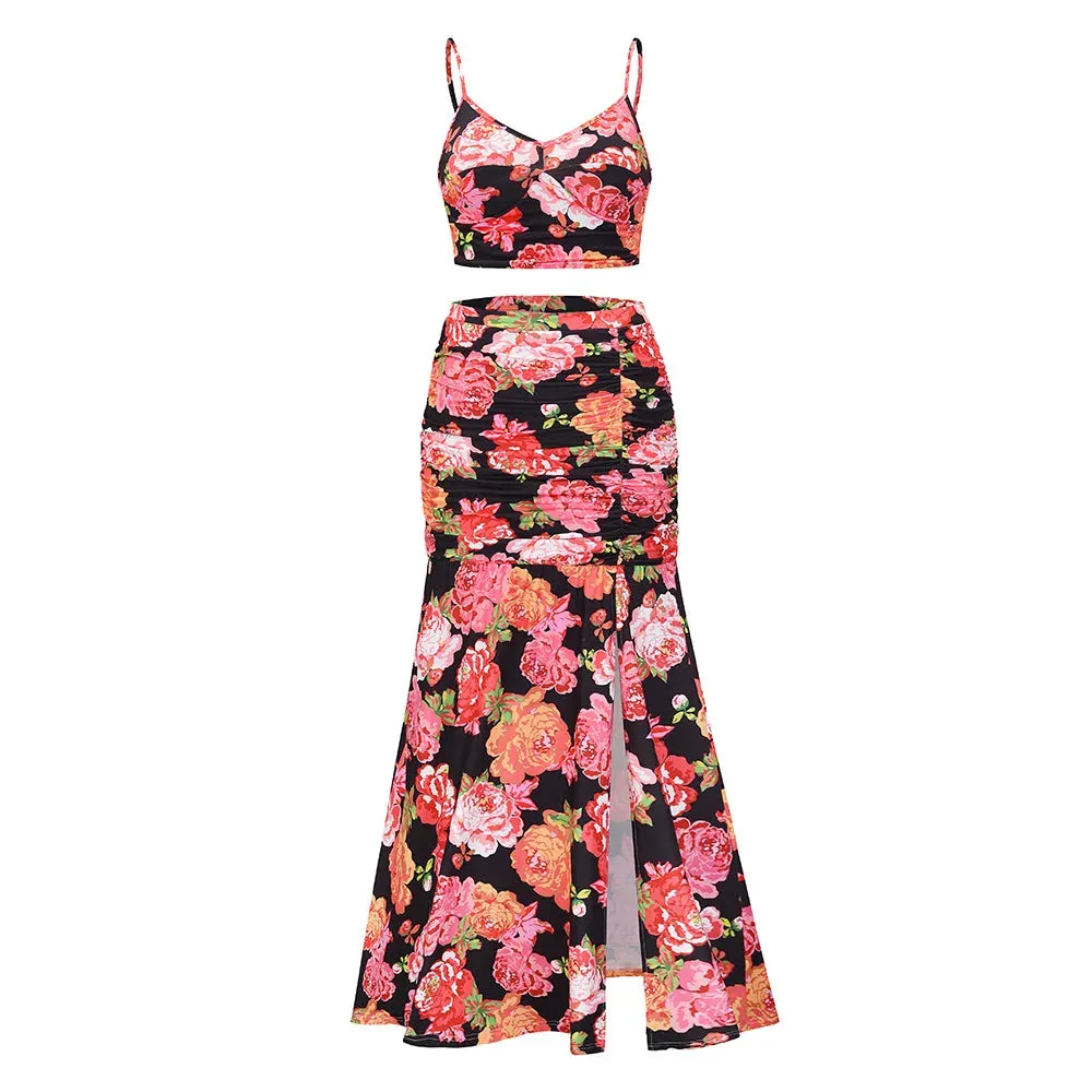 NEW Long 2 Piece Dress