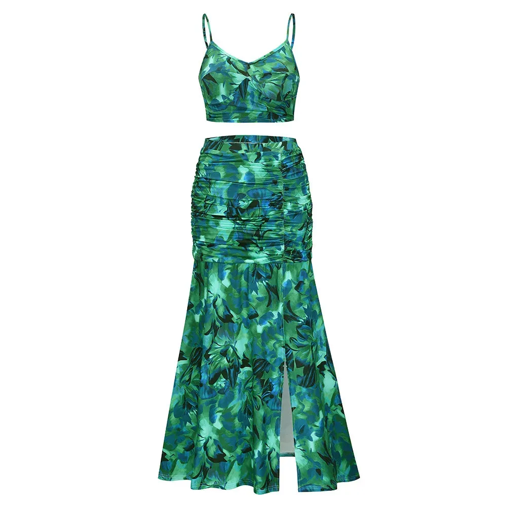 NEW Long 2 Piece Dress