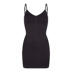 NINNA-SLIP-DRESS - BLACK