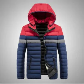 Nordic Parka | Moderne Herrenwinterjacke mit Kapuze