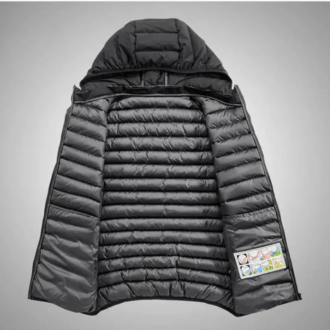 Nordic Parka | Moderne Herrenwinterjacke mit Kapuze