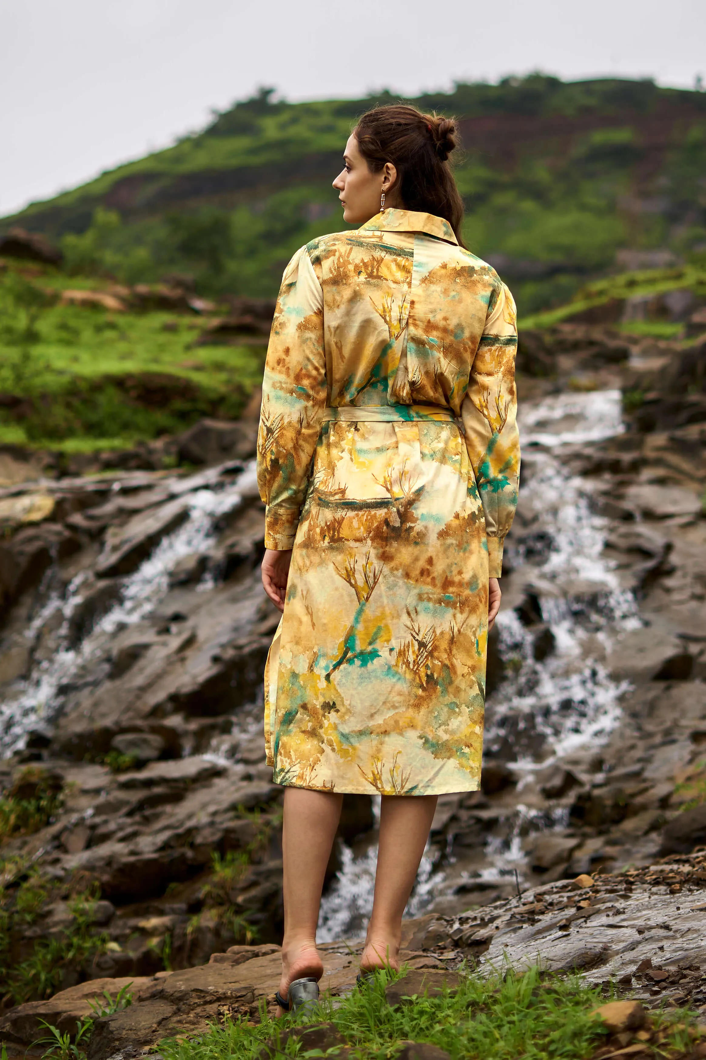 Novara Belt Shirt Dress