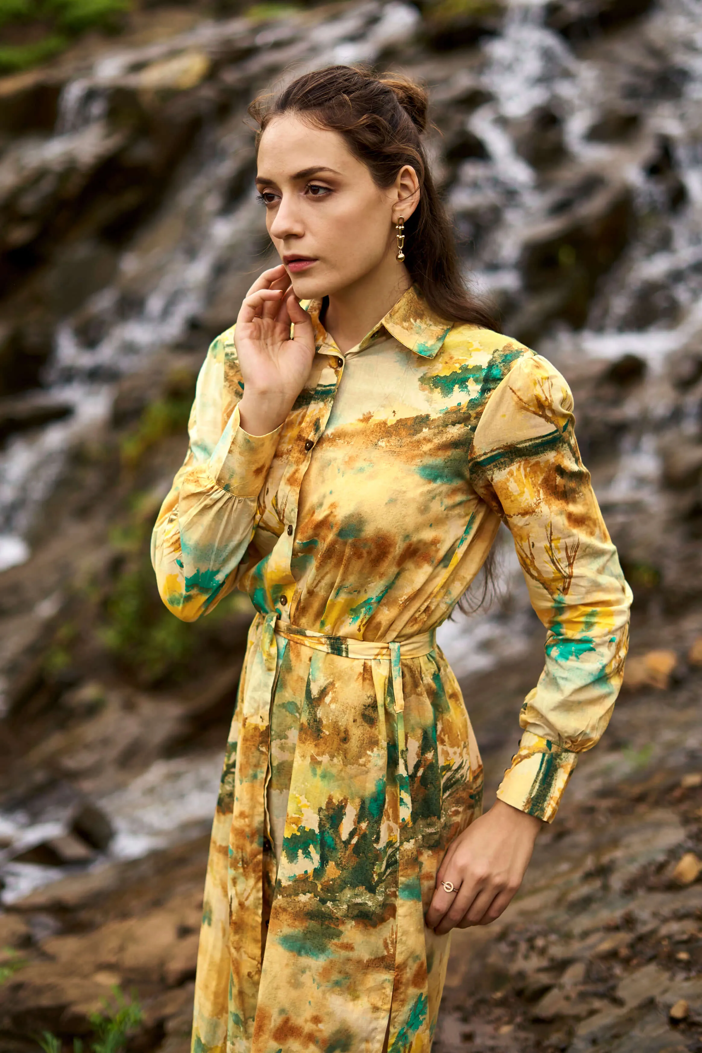 Novara Belt Shirt Dress