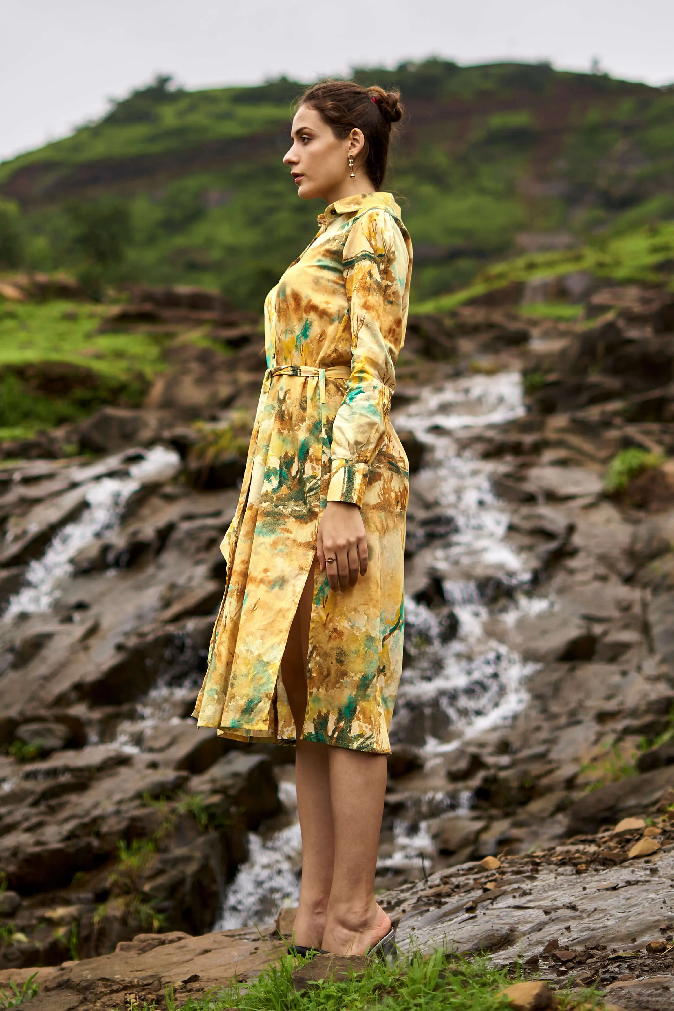 Novara Belt Shirt Dress