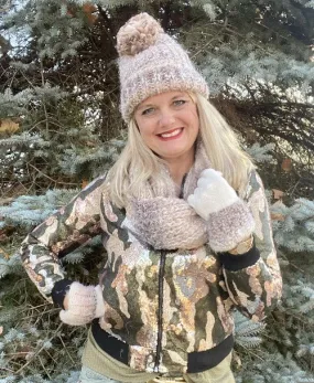 Ombre Infinity Winter Scarf