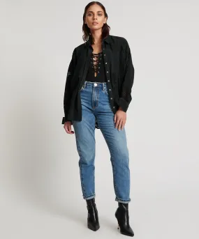 PACIFICA LEGENDS HIGH WAIST MOM JEAN