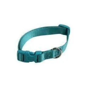 Papillon Nylon Collar Adjustable, 25 mm x 48-70 cm, Turquoise