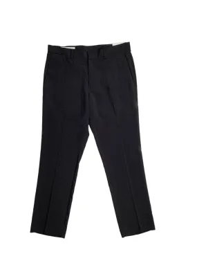 Perry Ellis Portfolio Men's Slim Fit Twill Pants Caviar Black 30 x 30