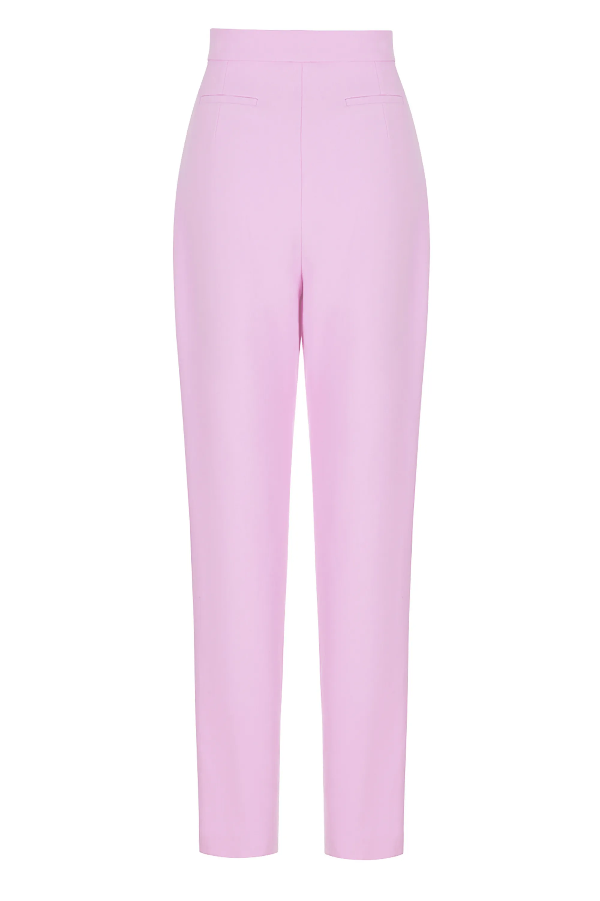 Pink High Waist Carrot Pants