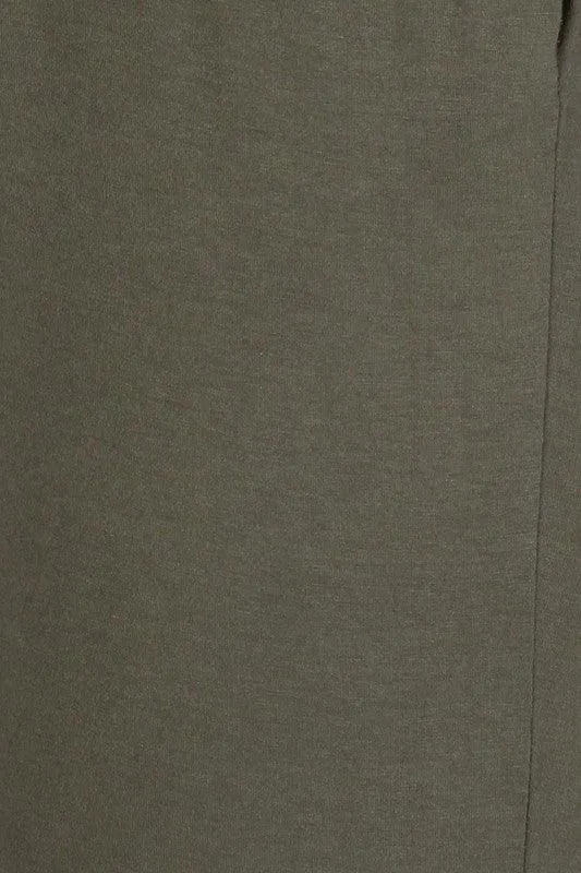 Plus Size High Waist Loose Fit Pants