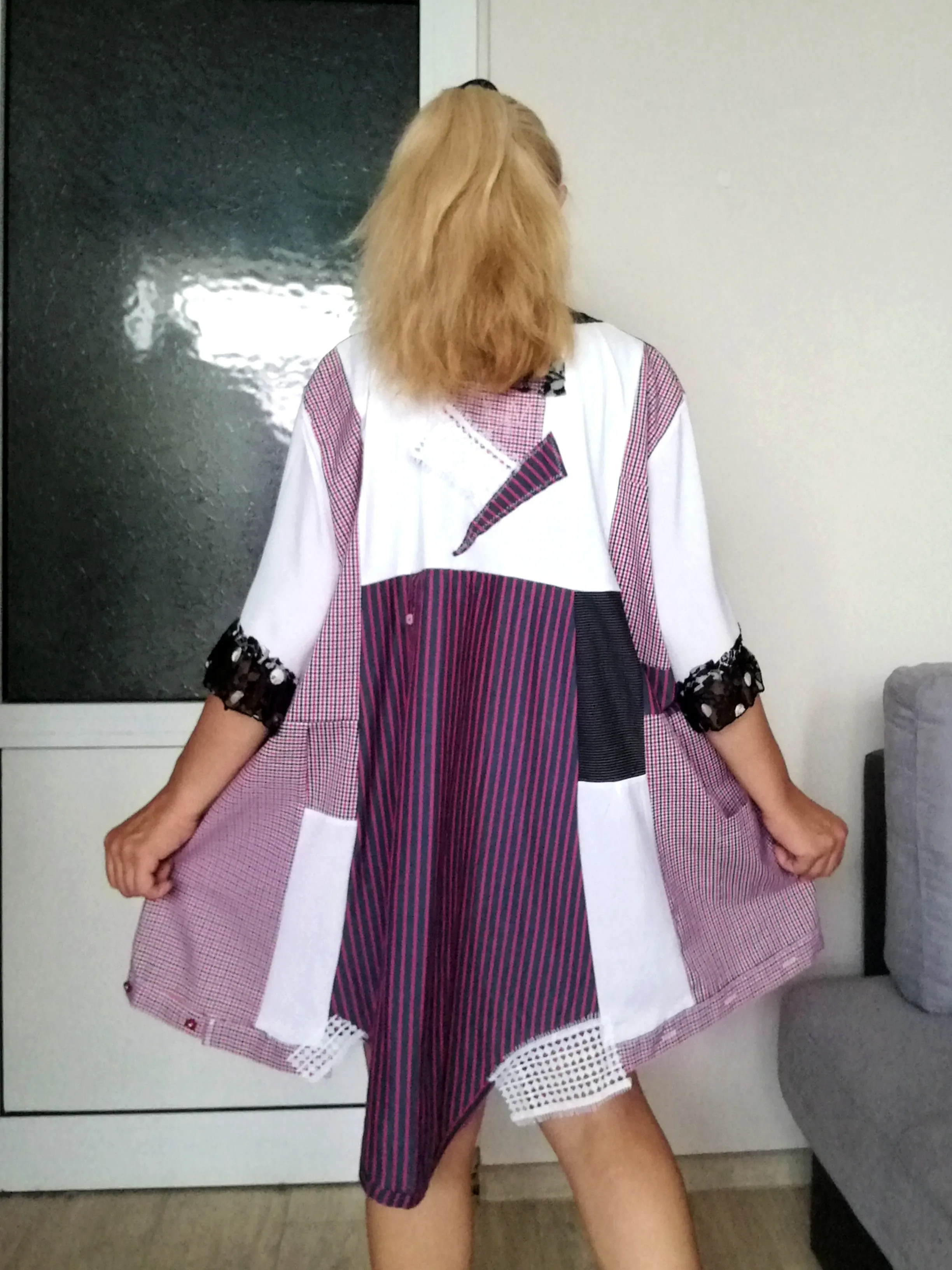Plus Size Summer Dress 4XL Maxi Boho Shirt Dress For Women