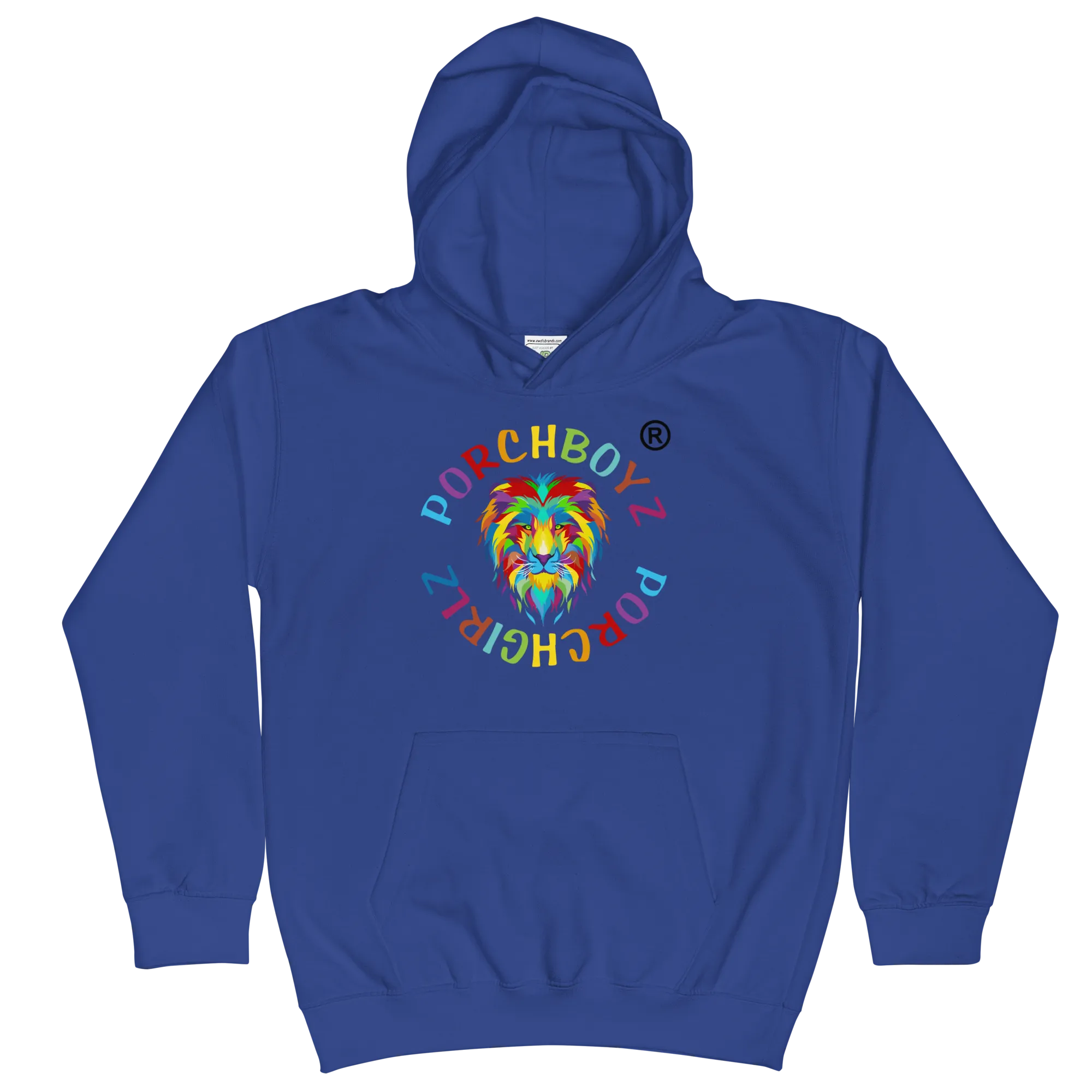 PORCHBOYZ PORCHGIRLZ "TRADEMARK" Kids Hoodie