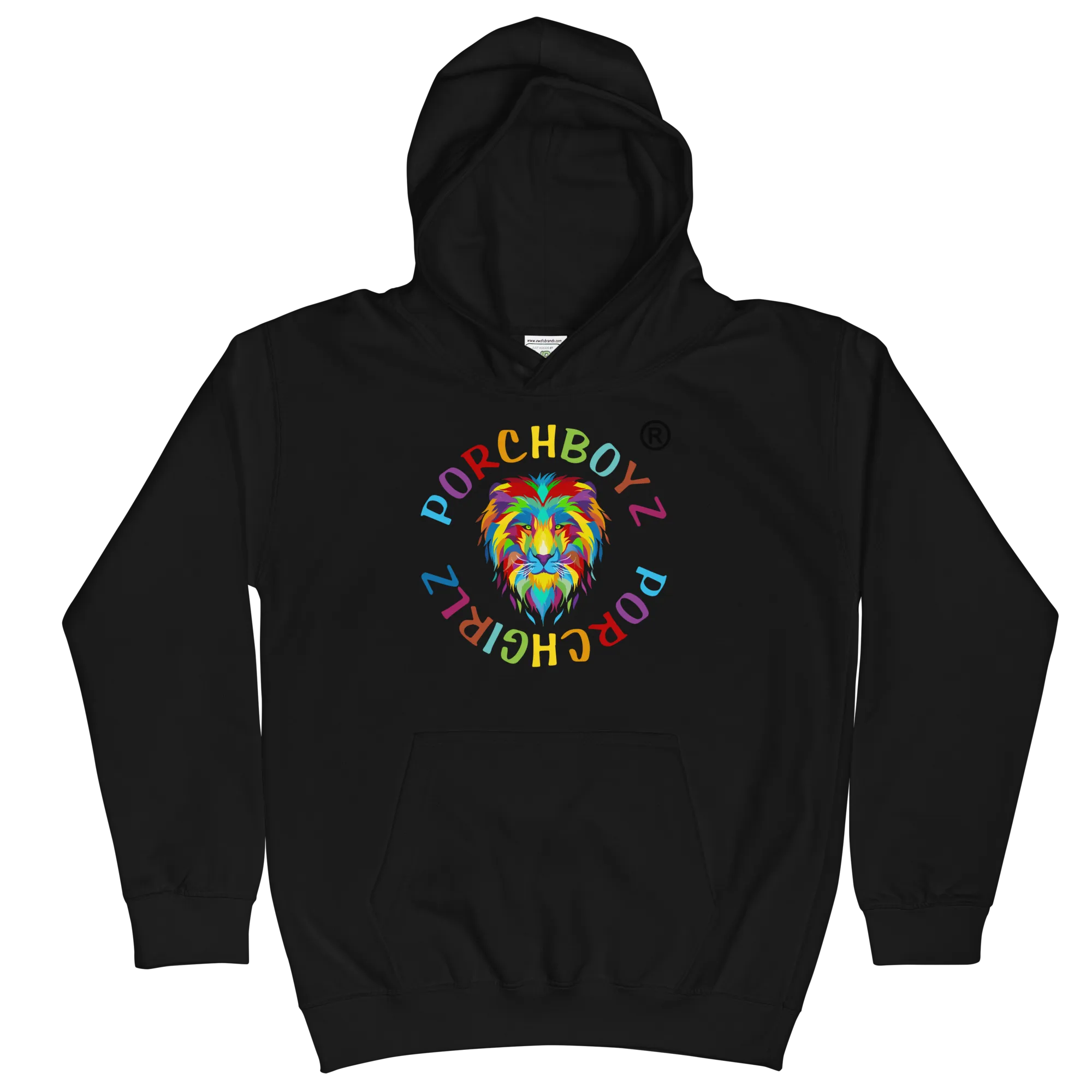 PORCHBOYZ PORCHGIRLZ "TRADEMARK" Kids Hoodie
