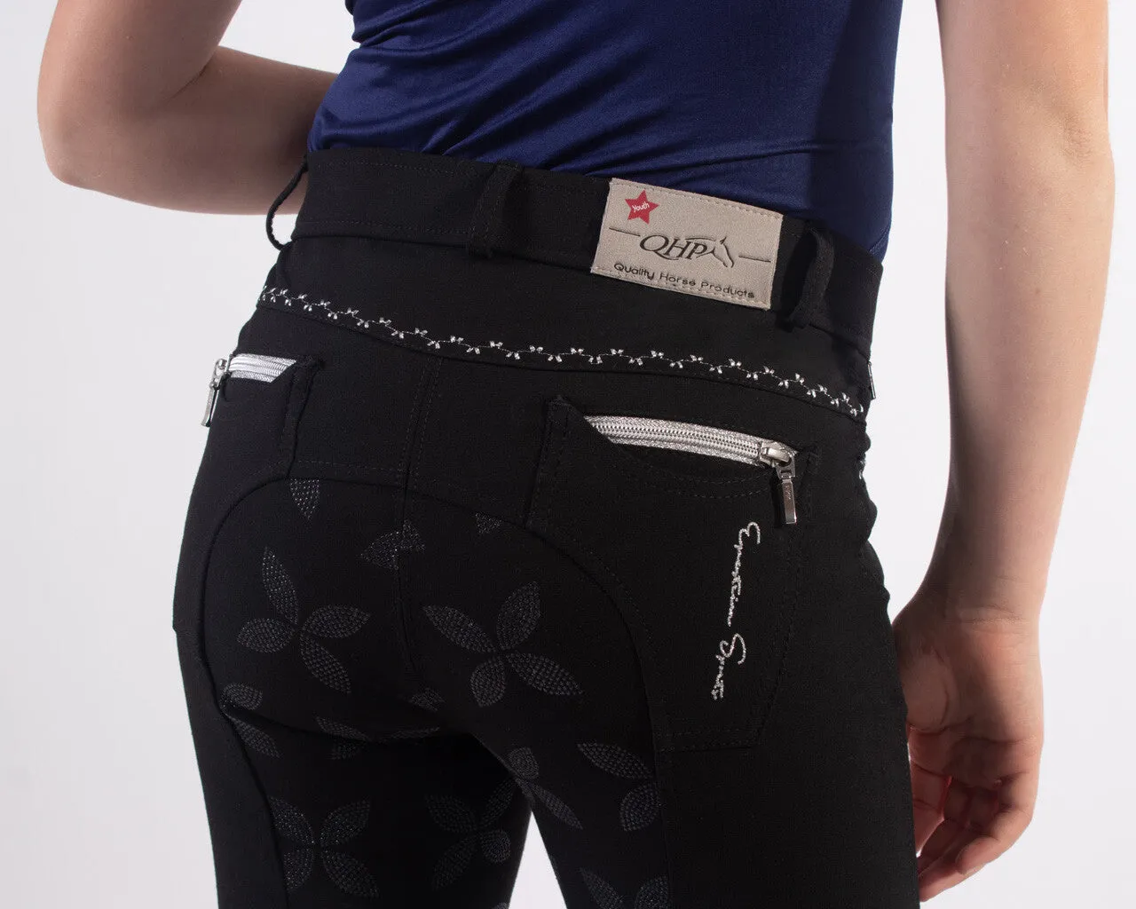 QHP Lauren Junior Full Seat Breeches