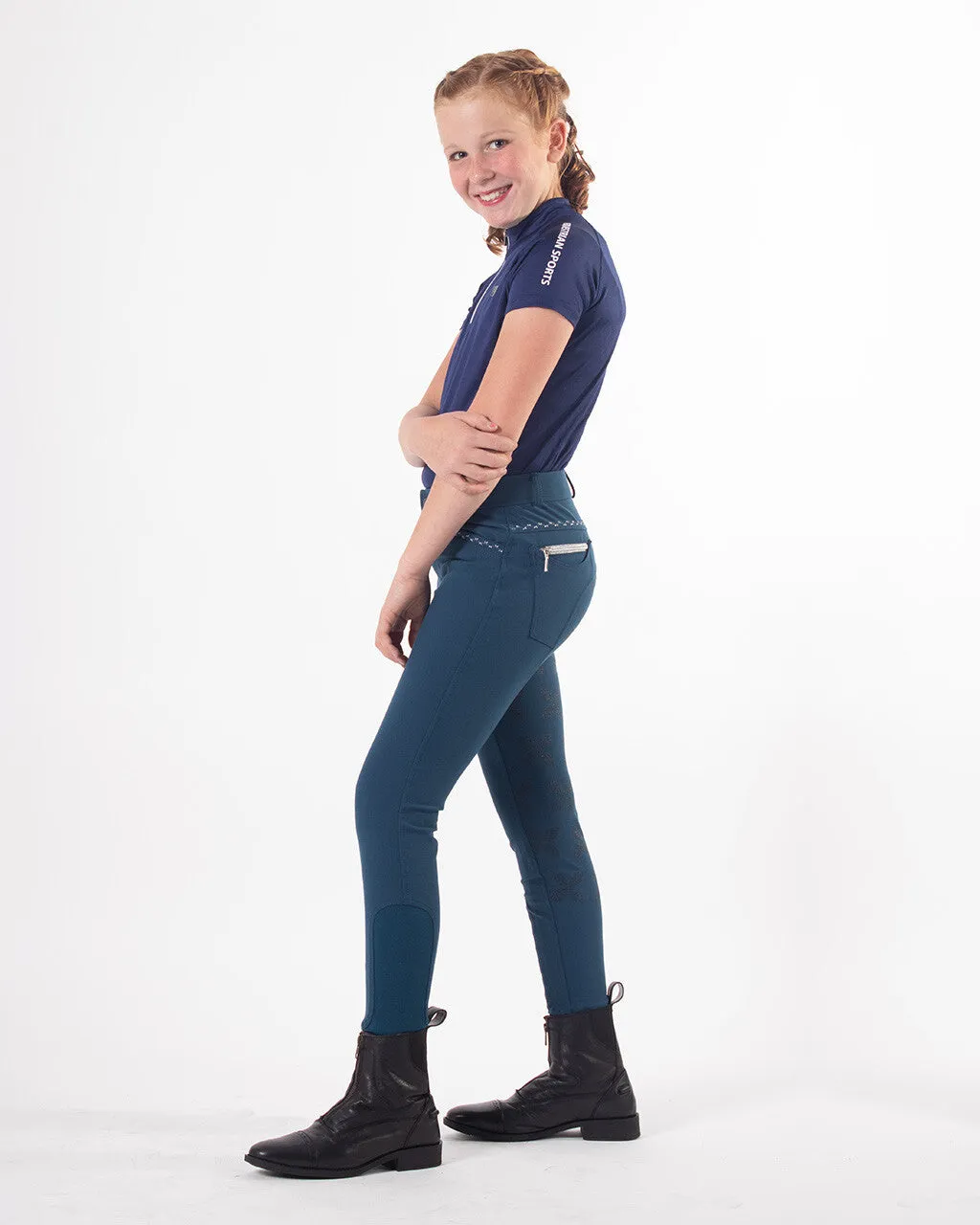 QHP Lauren Junior Full Seat Breeches