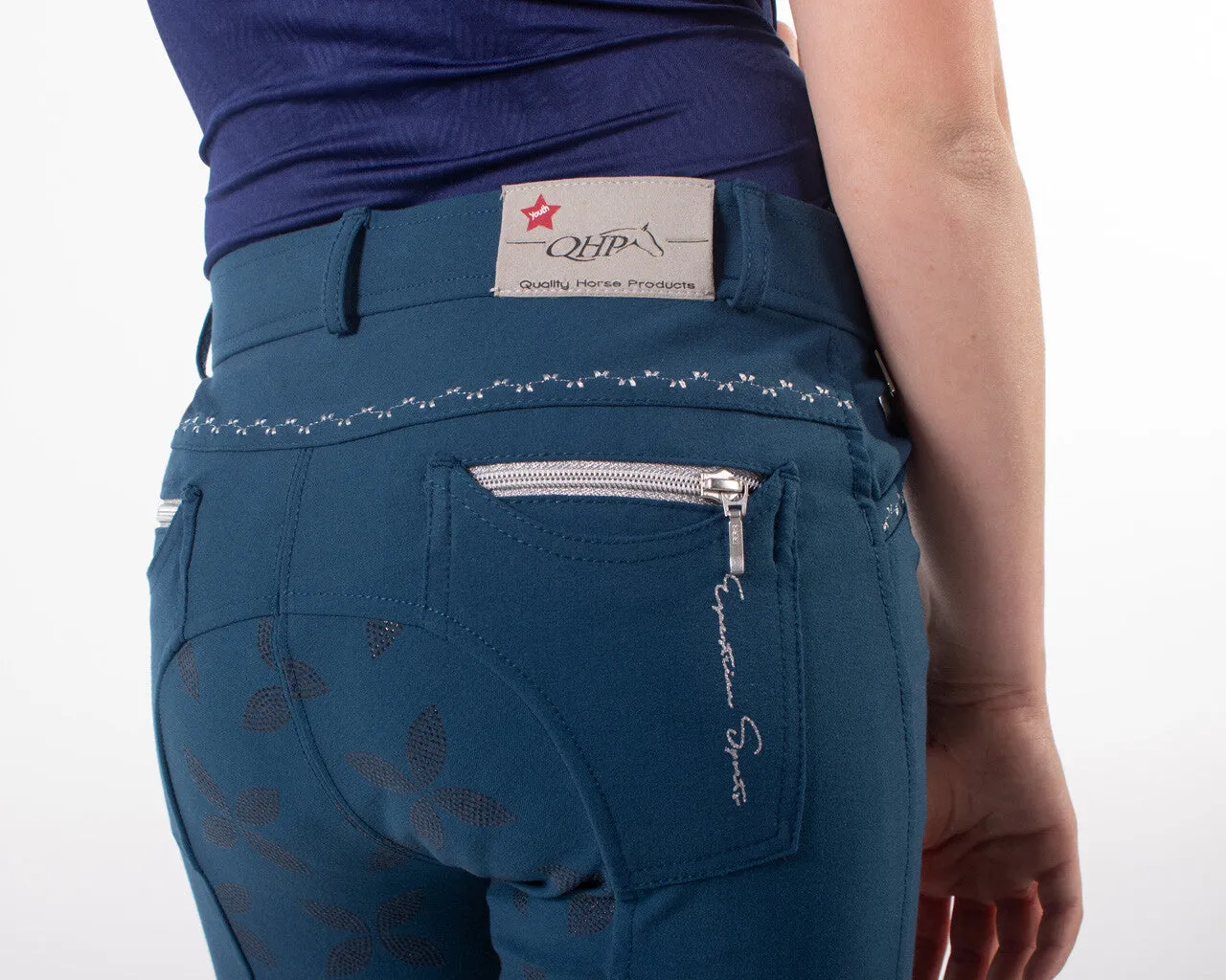 QHP Lauren Junior Full Seat Breeches