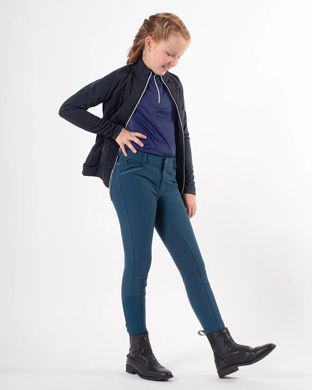 QHP Lauren Junior Full Seat Breeches