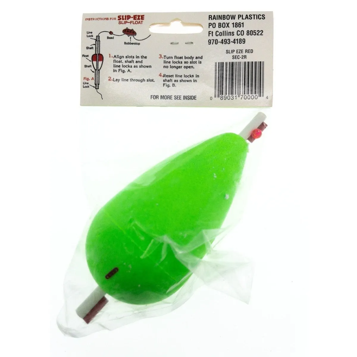Rainbow Plastics Large Slip-Eze Slip Super Slip Float