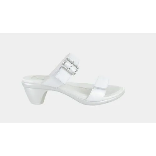 Recent - White Pearl Leather