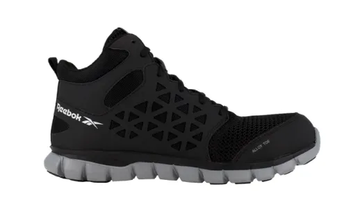 Reebok Men's Slip Resist. ESD Alloy Toe Lace-Up Work Shoe Rb4141