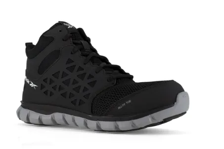 Reebok Men's Slip Resist. ESD Alloy Toe Lace-Up Work Shoe Rb4141