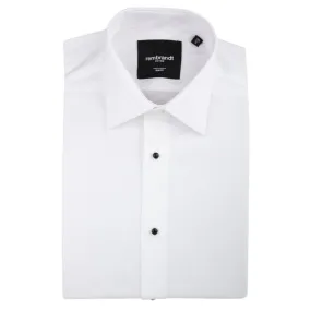 Rembrandt Avonmore White Stud Front Shirt