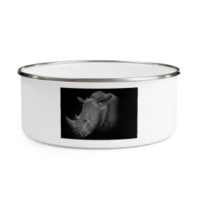 Rhino Enamel Bowl