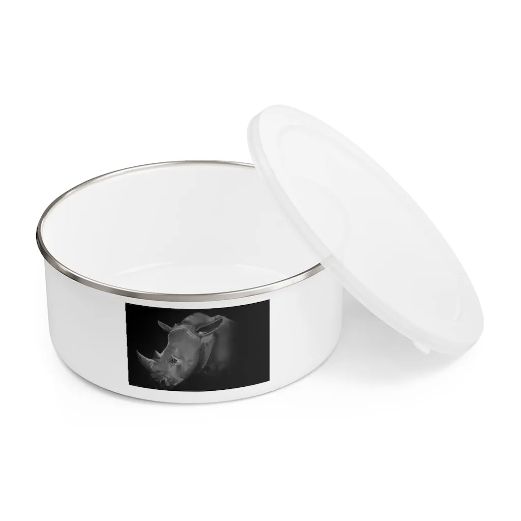 Rhino Enamel Bowl