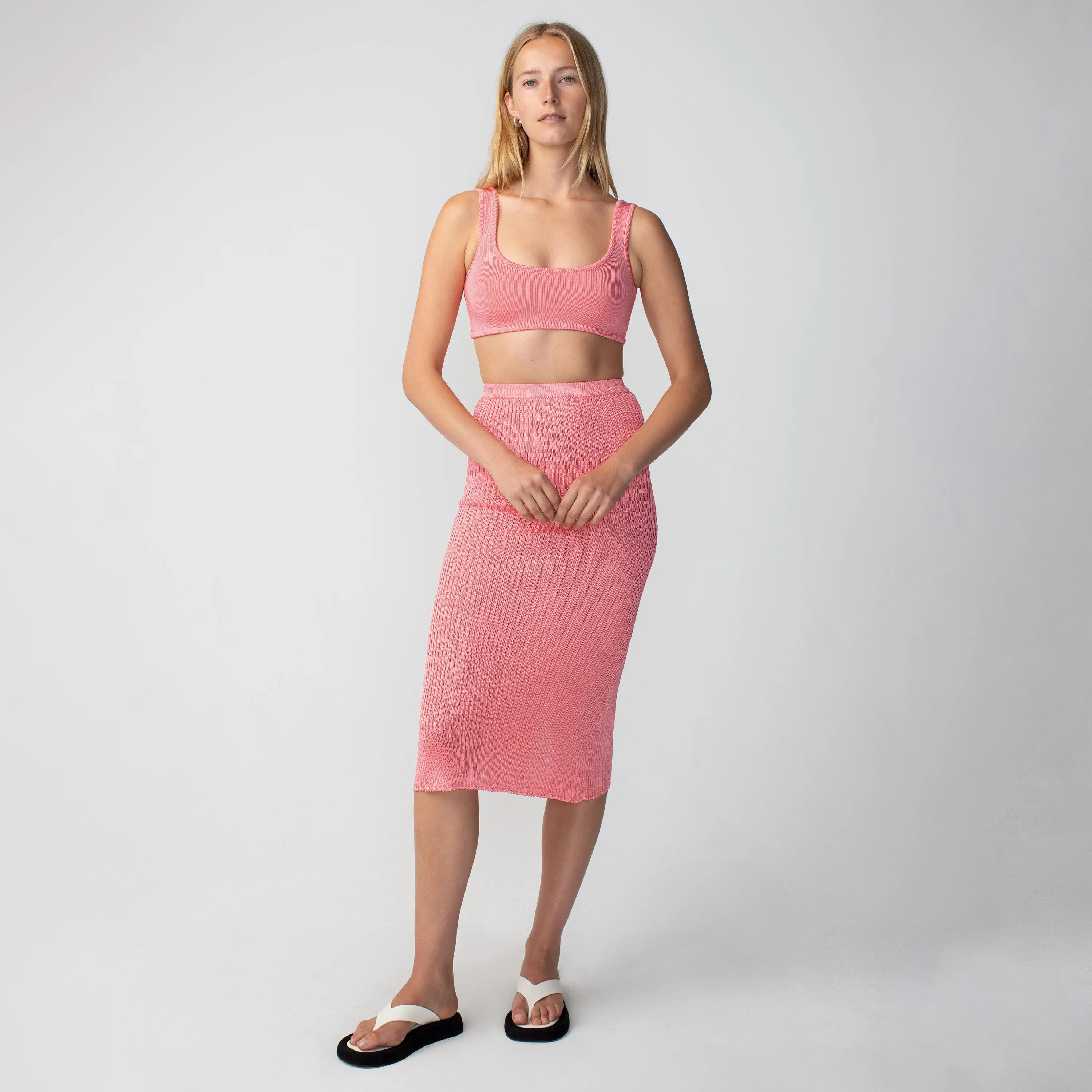 Ribbed Skirt