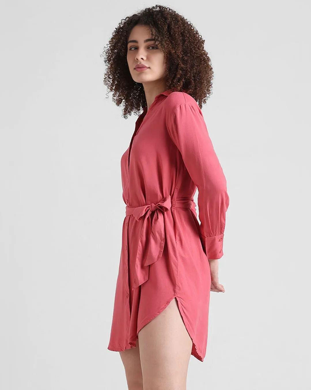 Rose Pink Short Dress