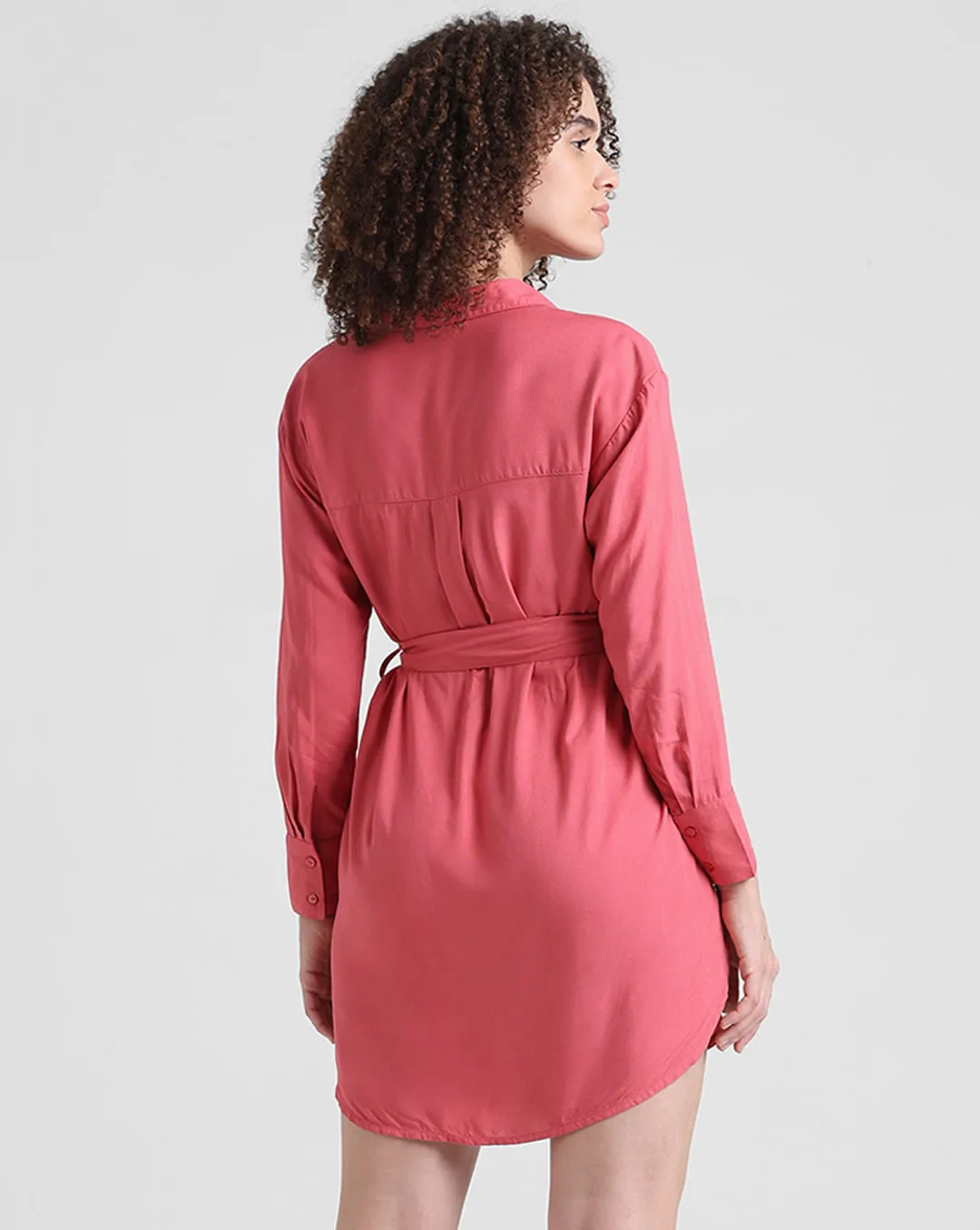Rose Pink Short Dress