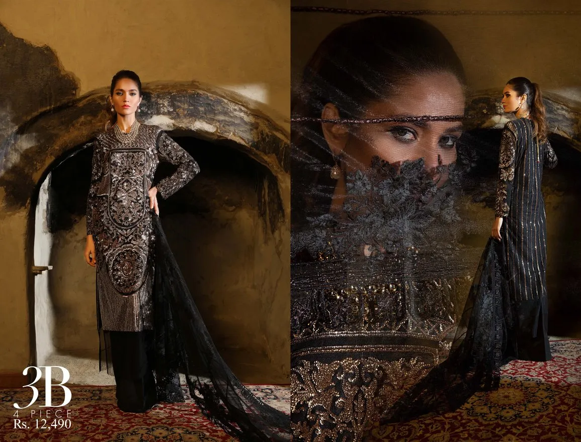 Sana Safinaz Luxury Eid Collection 2018 – 03B