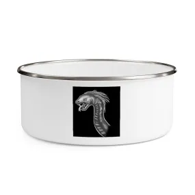 Serpent Enamel Bowl