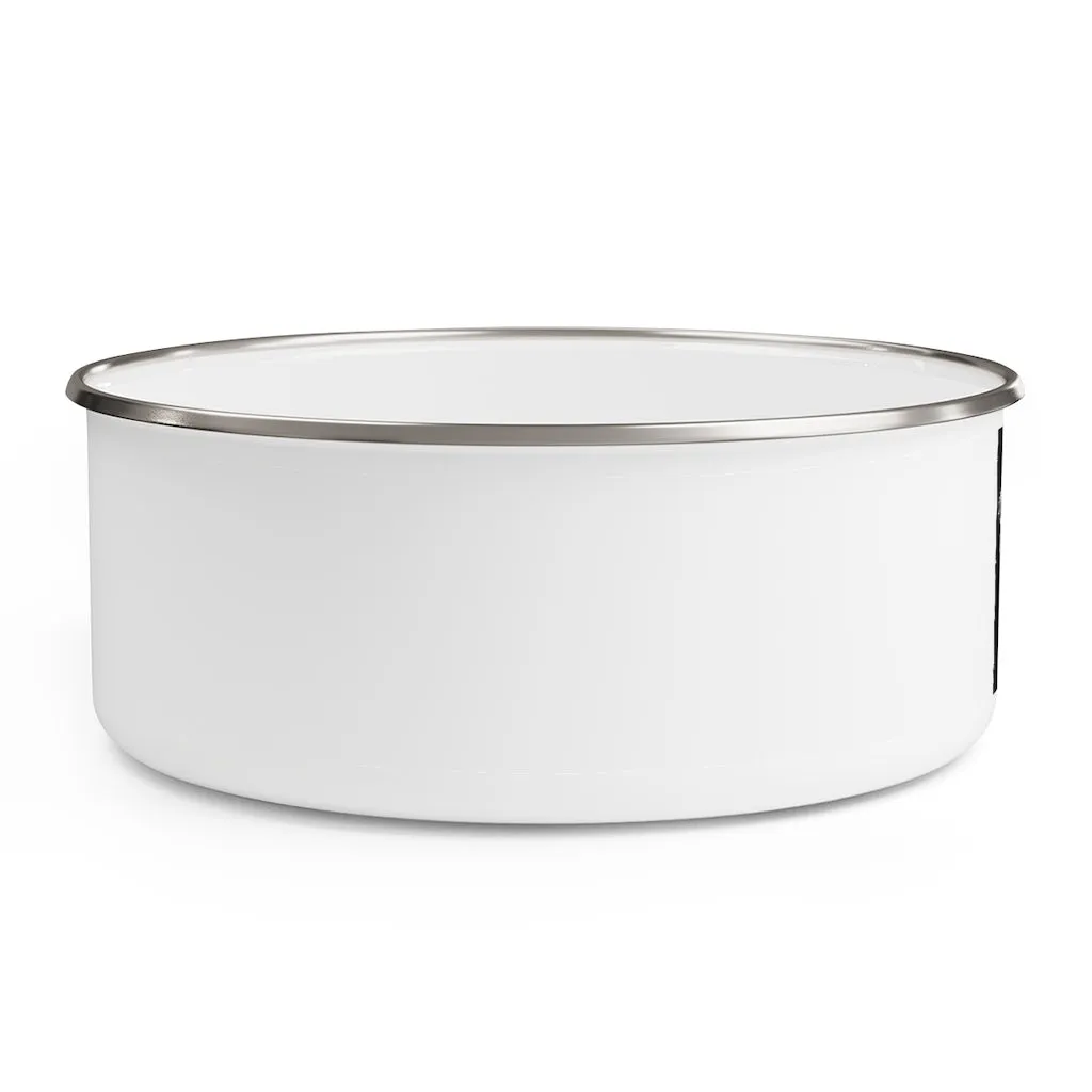 Serpent Enamel Bowl