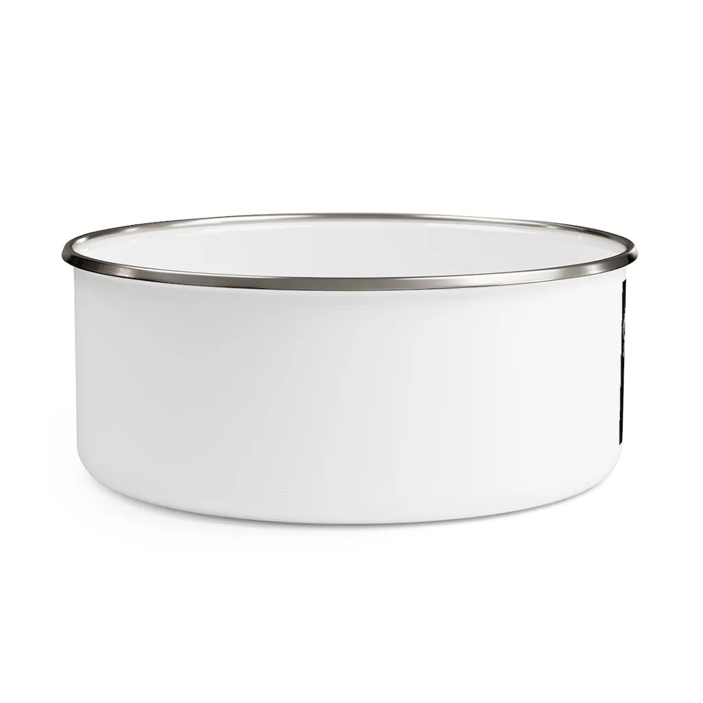 Serpent Enamel Bowl
