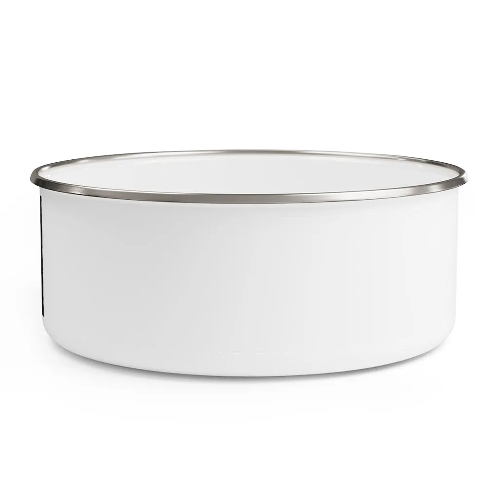 Serpent Enamel Bowl