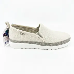 Skechers Bobs Flexpadrille Hi Pleasant Harmony Natural Womens Memory Foam Shoes