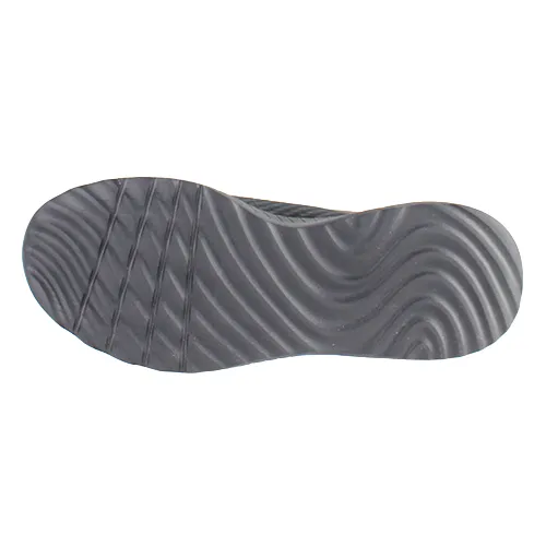 Skechers Ladies Slip On Trainers - 117504 - Black / Black