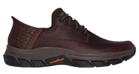 Skechers Slip-ins Men's: Respected - Garrett Red/Brown