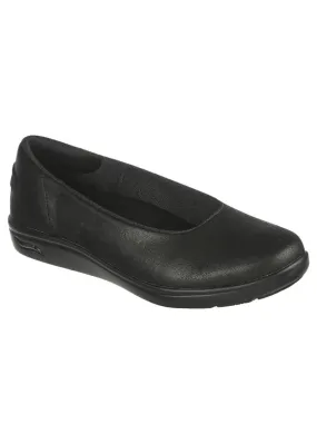 Skechers Women's Uplift Ballet Flats- Black