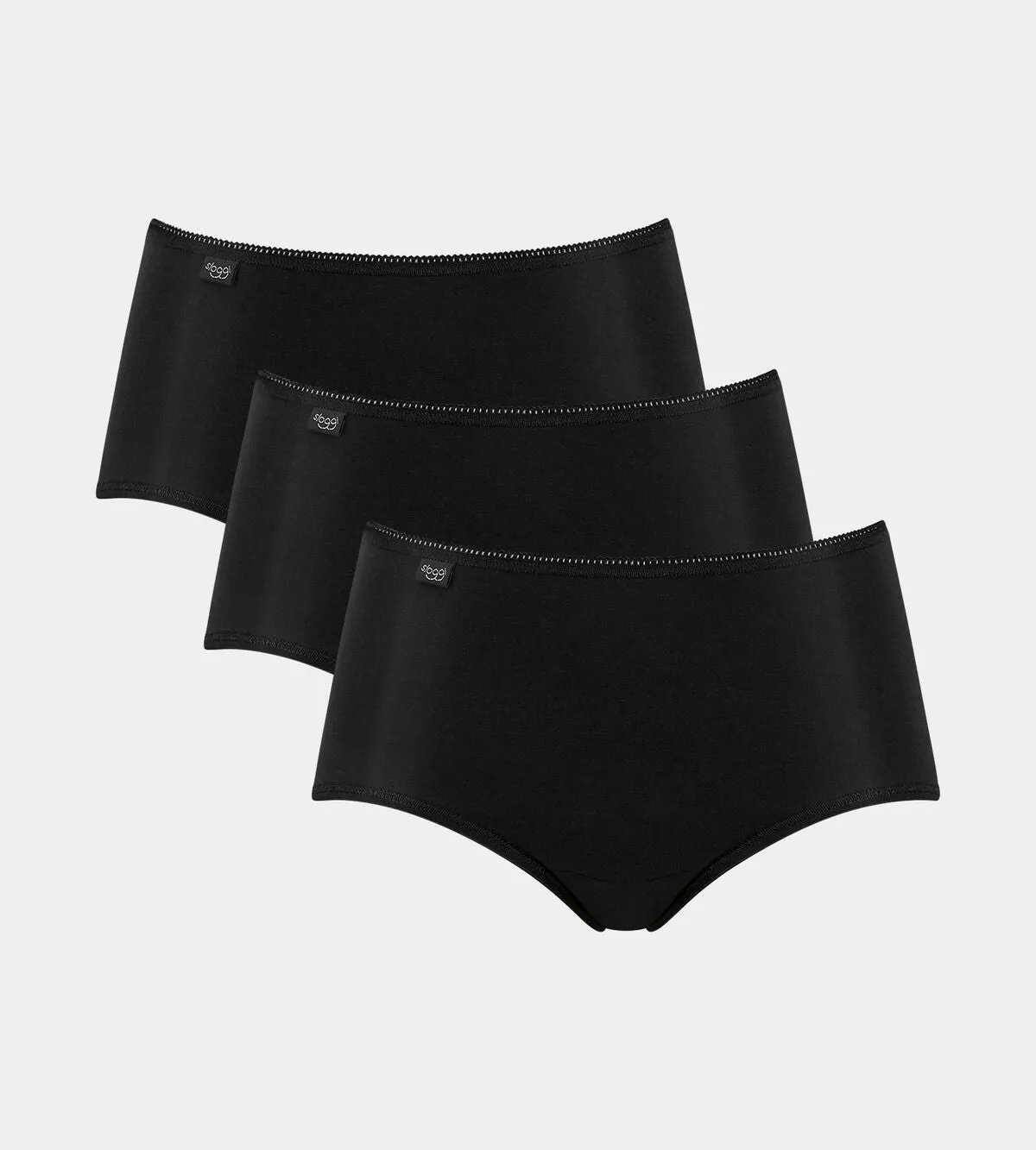 sloggi 24/7 Microfibre Maxi C3P BLACK