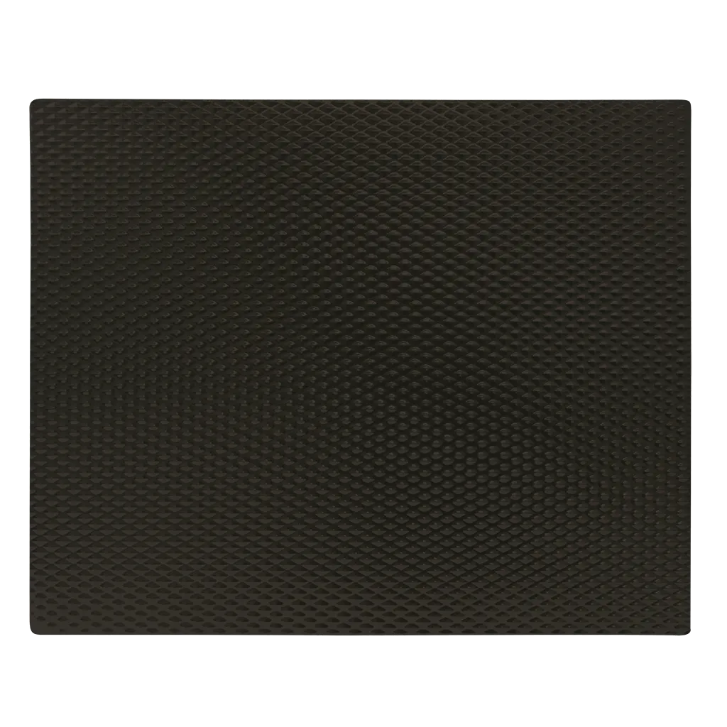 SM1720BLWR Black Matte Nonslip Counter Mat 17 x 20-Inches
