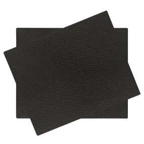 SM1720BLWRX2 2-Pack Black Matte Nonslip Counter Mat 17 x 20-Inches