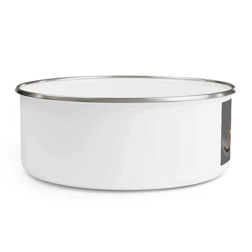 Spam the Death Mount Enamel Bowl