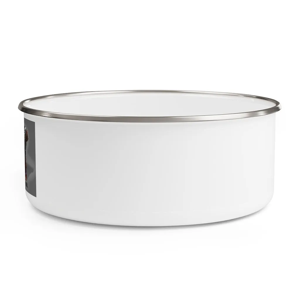 Spam the Death Mount Enamel Bowl