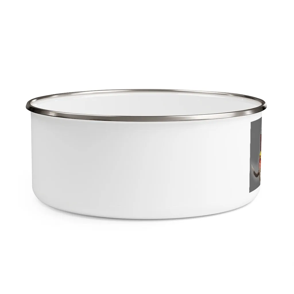 Spam the Death Mount Enamel Bowl