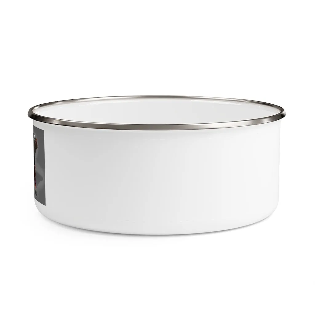 Spam the Death Mount Enamel Bowl