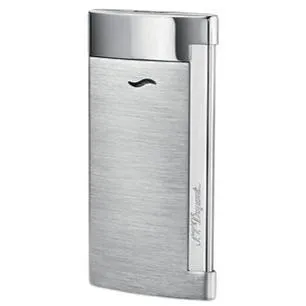 S.T. Dupont Slim 7 Brushed Chrome Lighter