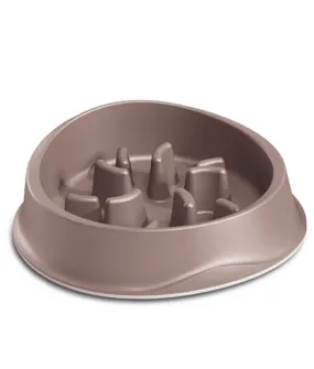 Stefanplast Chic Bowl Slow Feeder Light Dove Grey